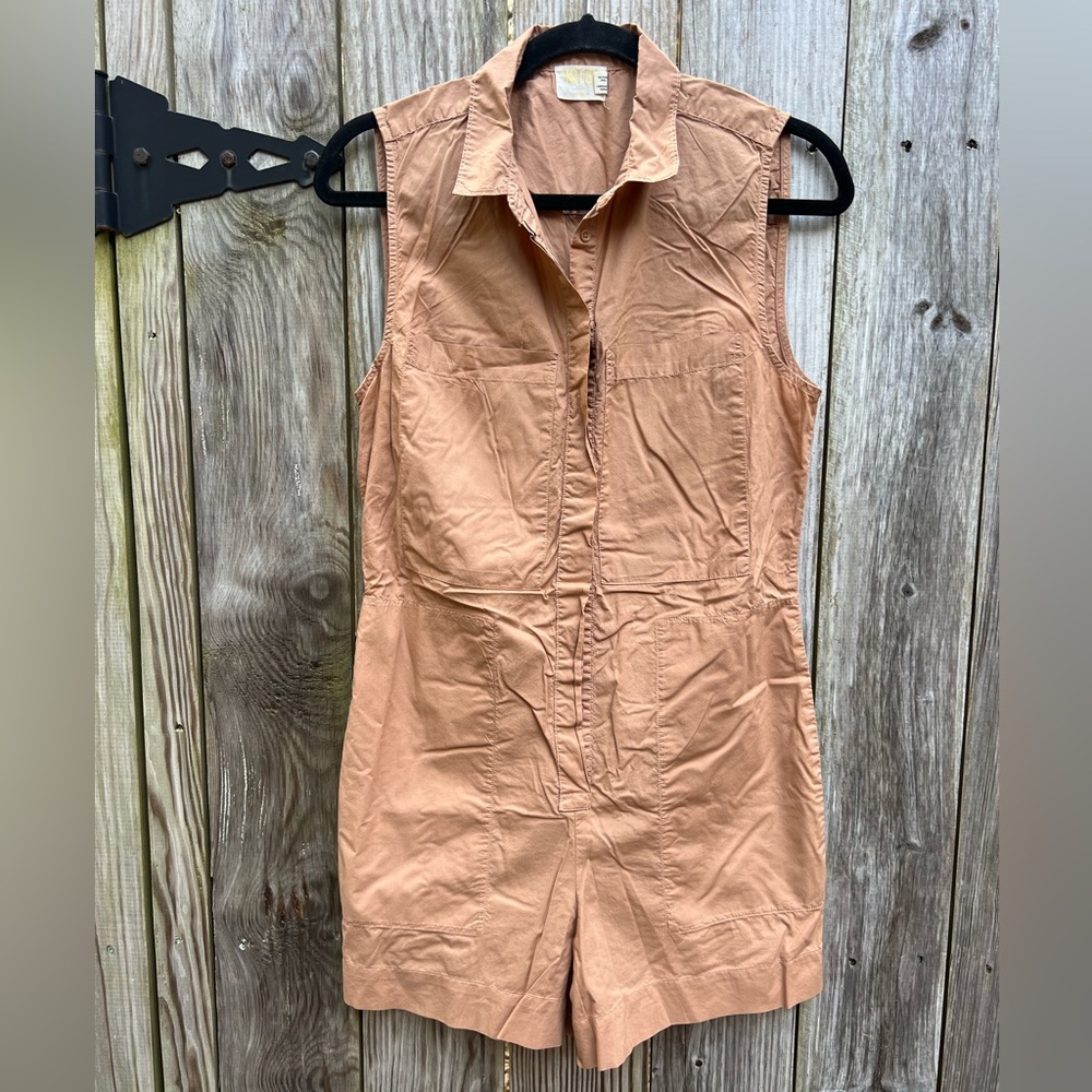NATION Beige Jumper with pockets Women’s Small